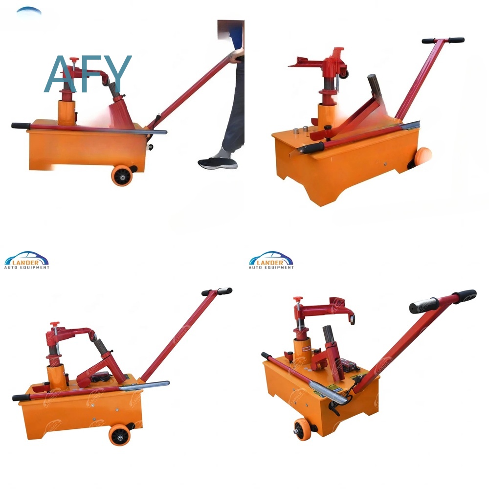 Heavy Equipment Service - Mobile Small Truck Tire Changer Tool