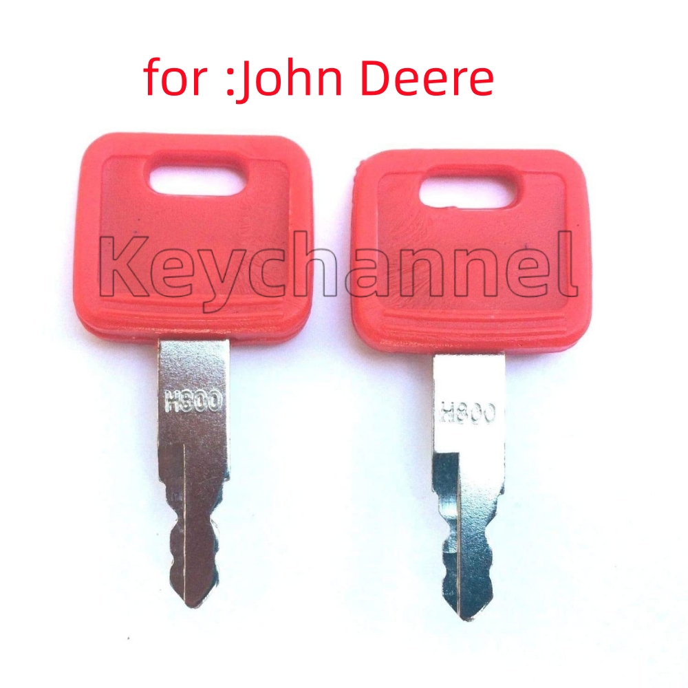 Heavy Equipment Hitachi - keychannel 10pcs/lot Red Heavy Equipment Key
