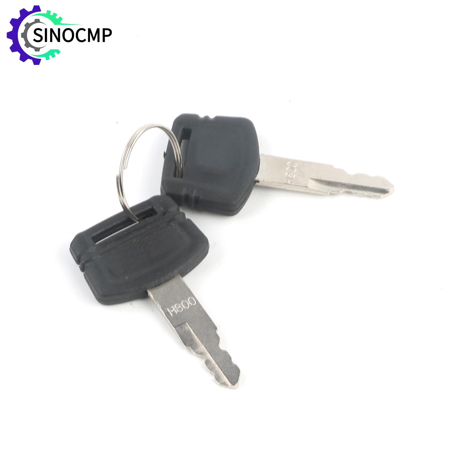 Heavy Equipment Hitachi - 2pcs H800 Heavy Equipment Ignition Keys