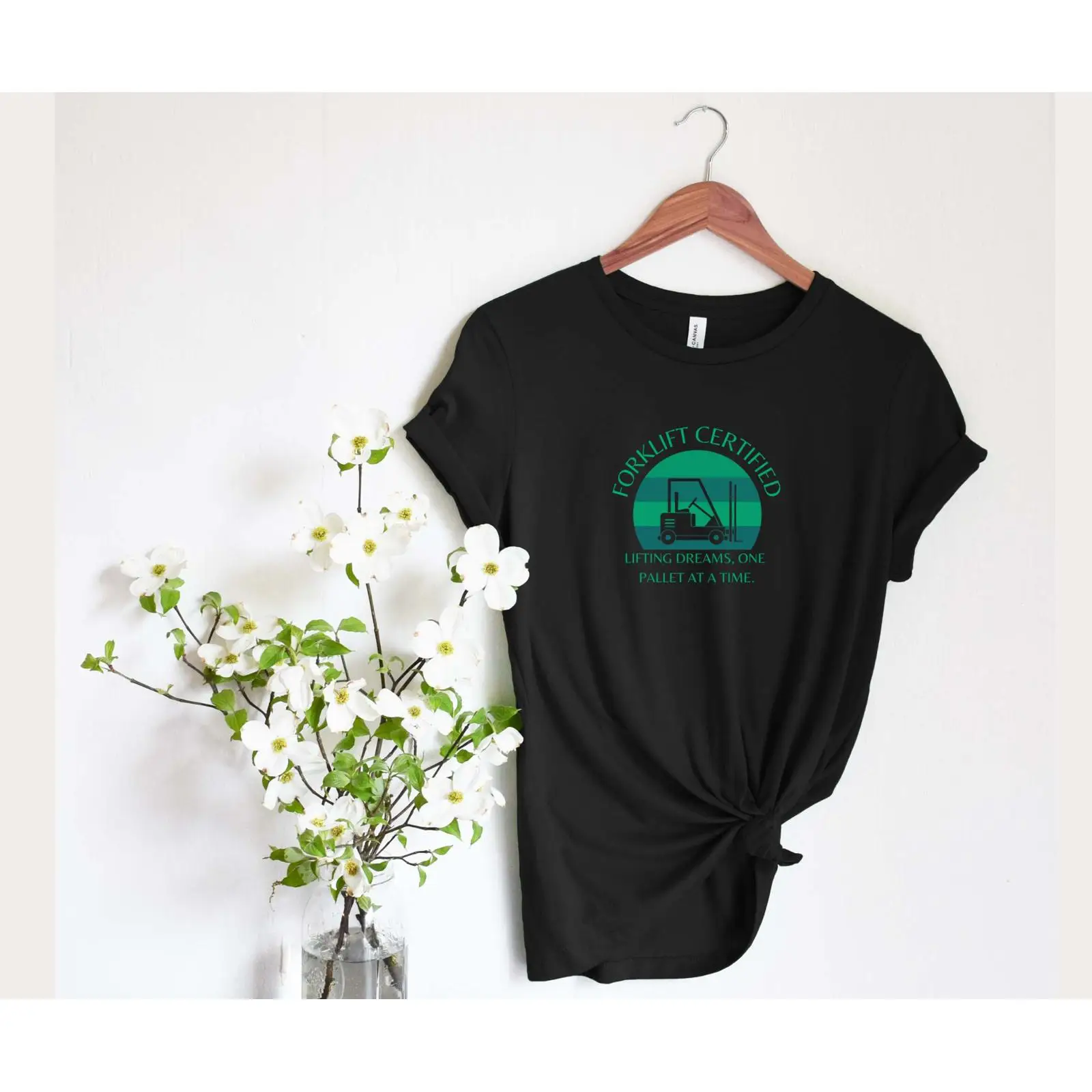 Heavy Equipment Washing - Forklift Certified Funny T Shirt Oddly