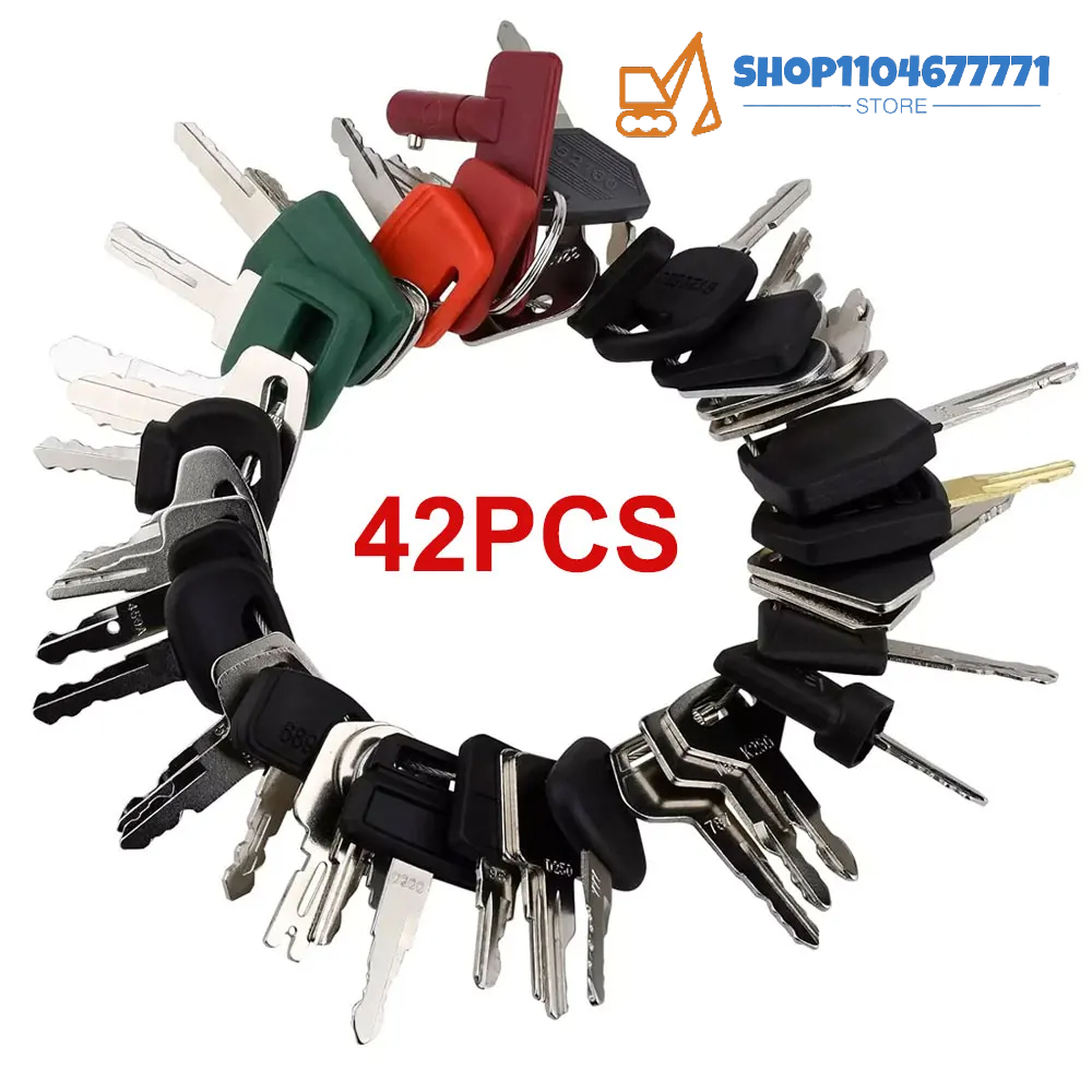 Heavy Equipment Hitachi - 42 Keys Heavy Equipment Construction Ignition