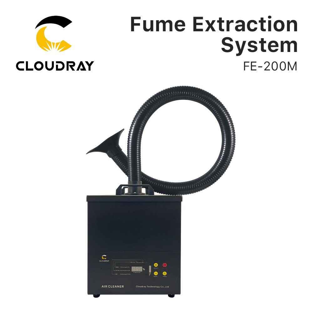 Laser Level Rotary - Cloudray Fume Extraction System FE-200M For