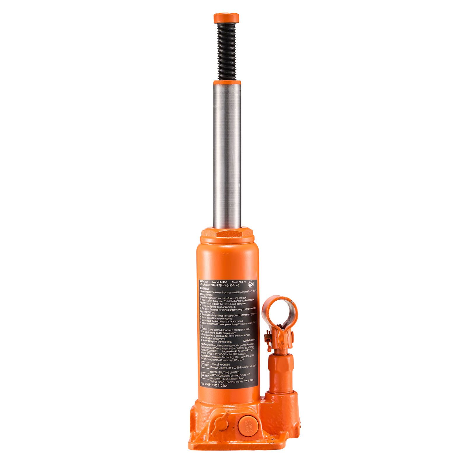 Hydraulic Bottle Jack, 4 Ton ( - огляд і ціна Welding Heavy Equipment
