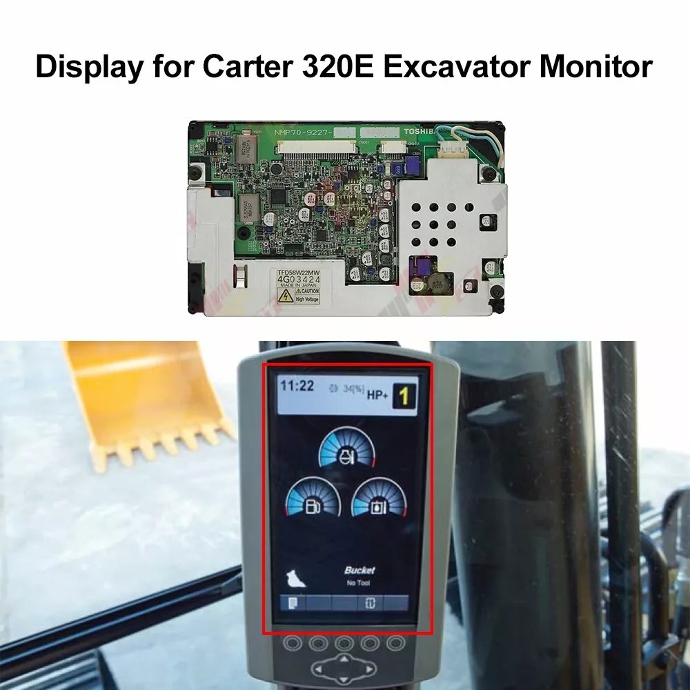 Display For Carter E320 323 33 - огляд і ціна Heavy Equipment Hitachi