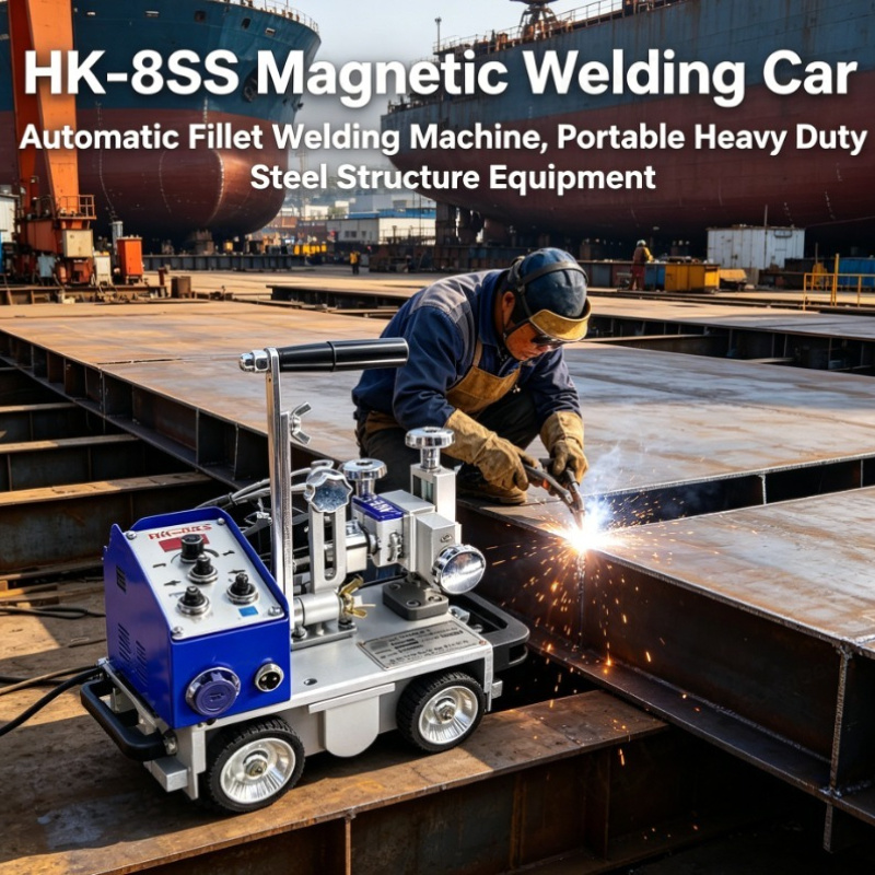 HK-8SS Magnetic Welding Car Au - огляд і ціна Welding Heavy Equipment