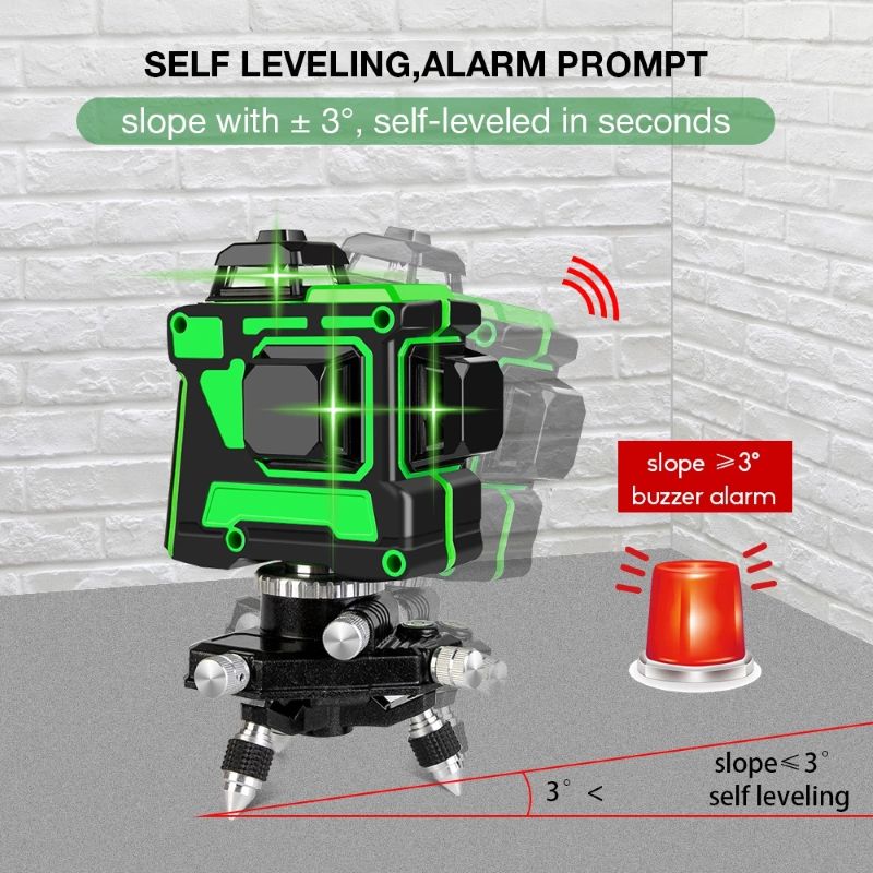 ATV3d 12 Line Outdoor Long Ran - огляд і ціна Laser Level Rotary