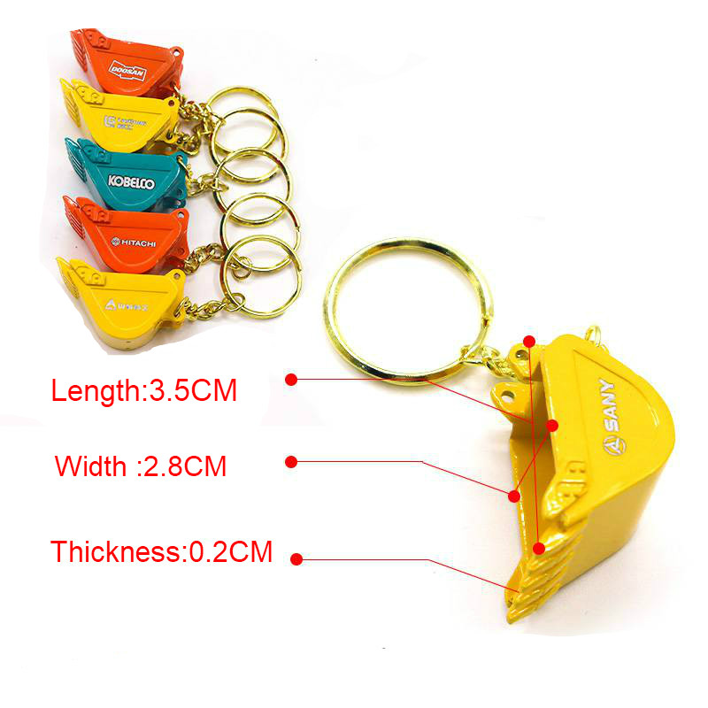 20PCS Alloy Bucket Key Chain f - огляд і ціна Heavy Equipment Hitachi