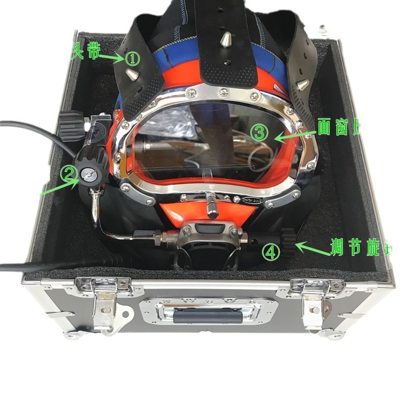 diving helmet, full dry profes - огляд і ціна Welding Heavy Equipment