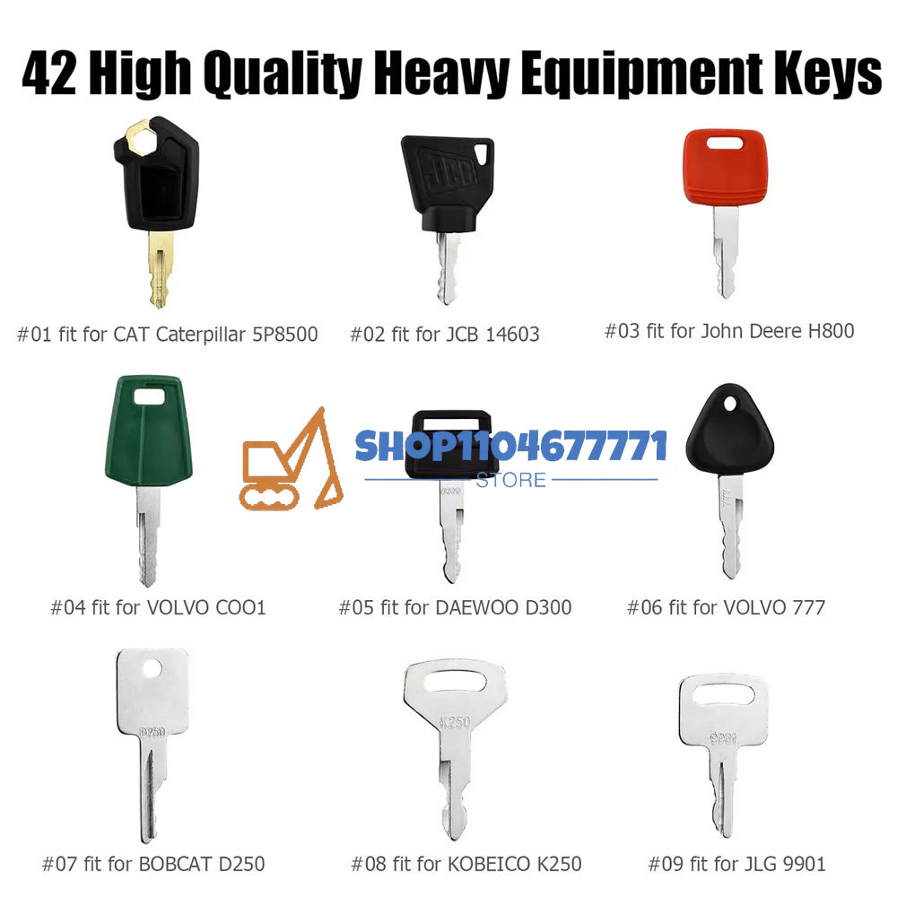 42 Keys Heavy Equipment Constr - огляд і ціна Heavy Equipment Hitachi